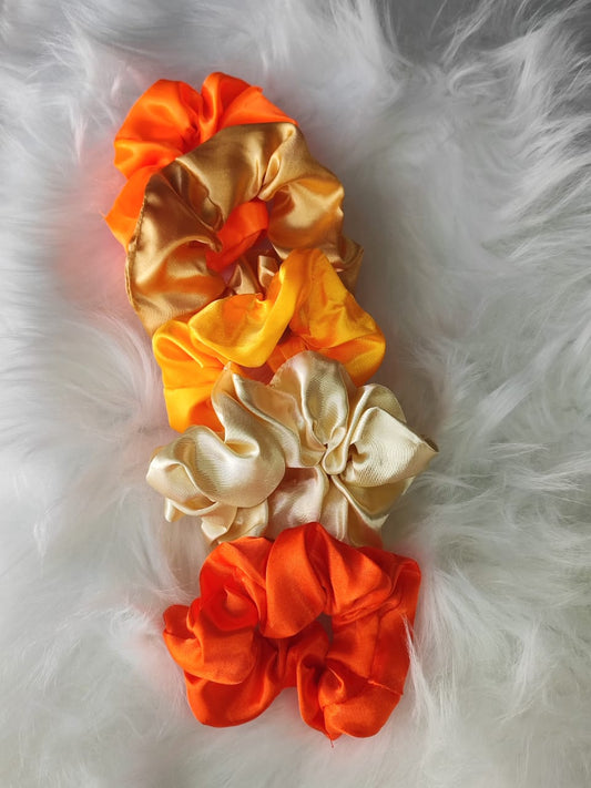 Silk Scrunchie set